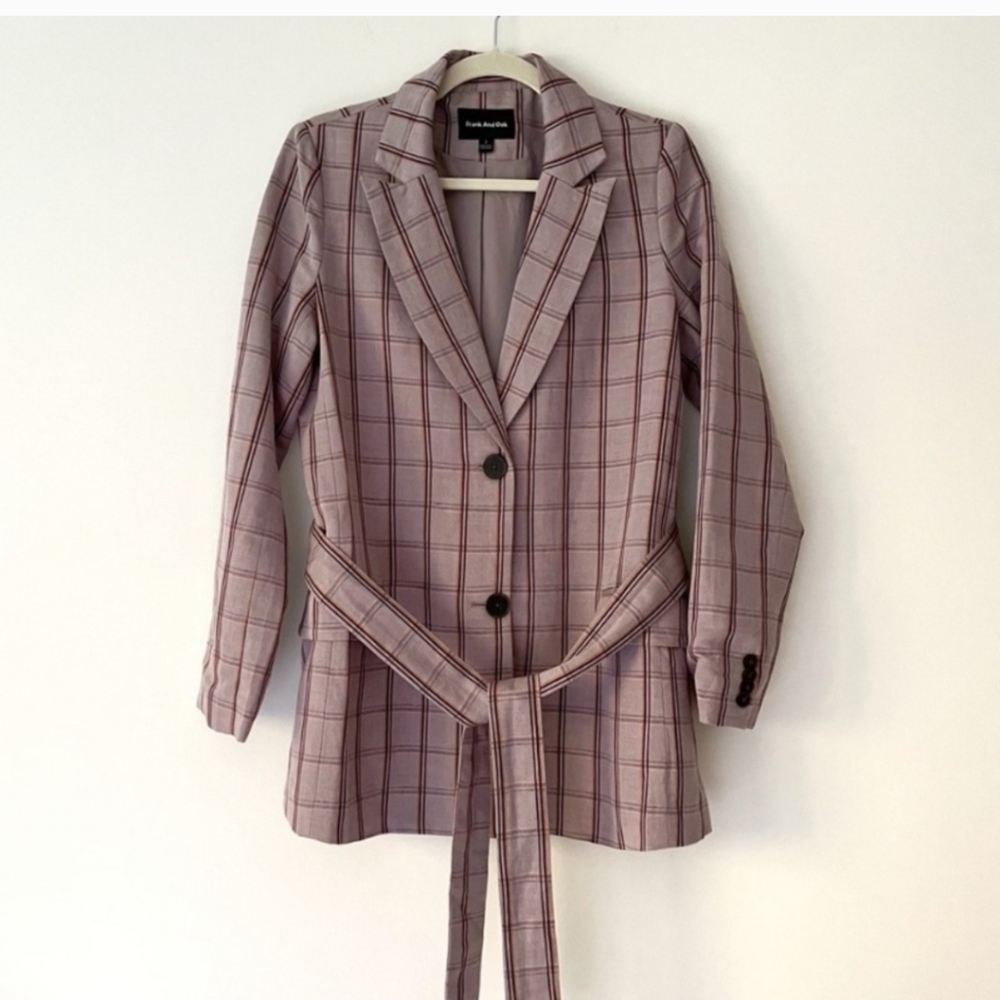 Frank & Oak Matching Set Blazer And Shorts